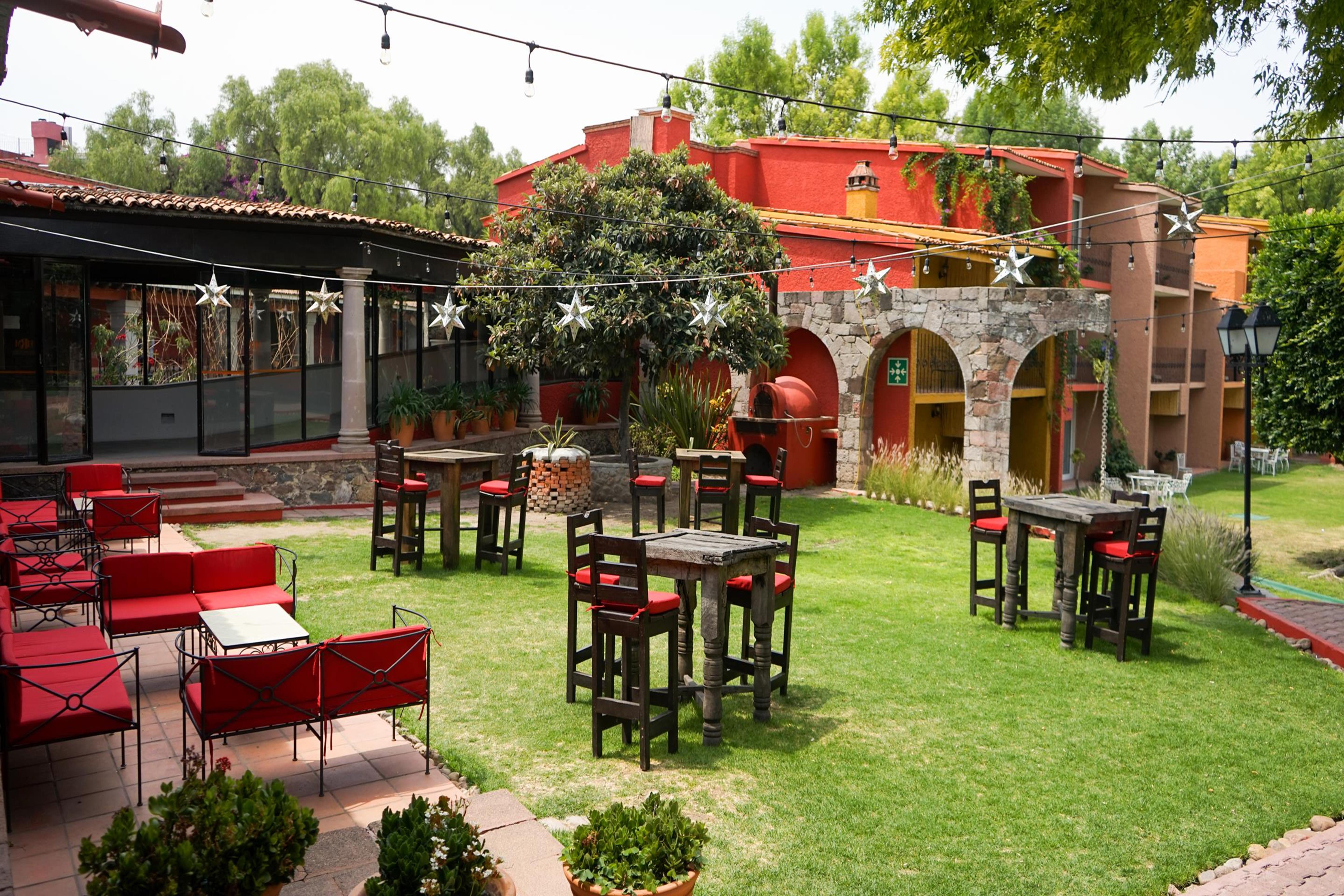 Real De Minas San Miguel De Allende Exteriör bild Restaurant Hacienda de los Reyes